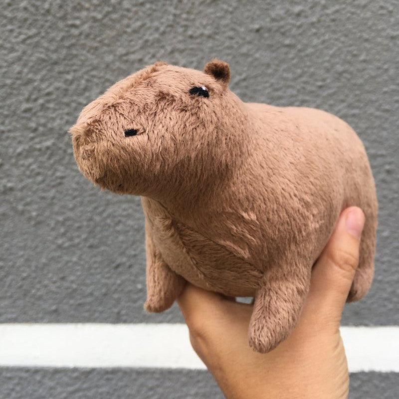 Capybara plush, detail