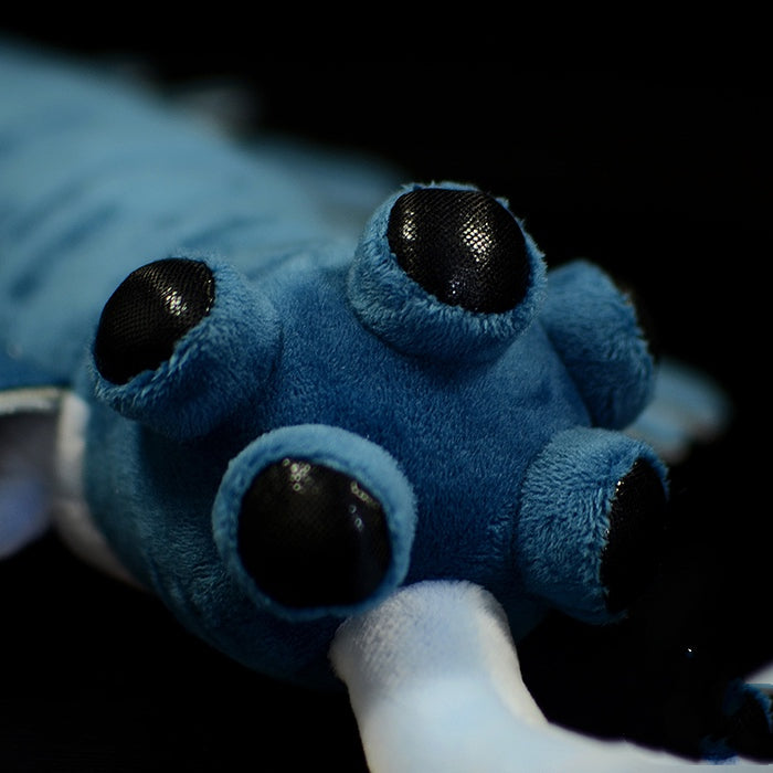 Opabinia plush, side view