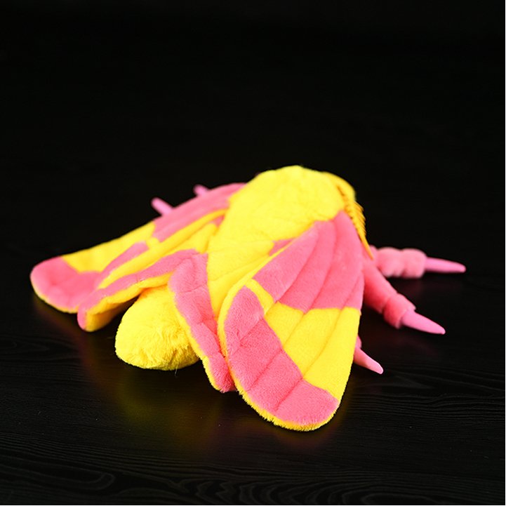 Rosy maple moth plush, legs