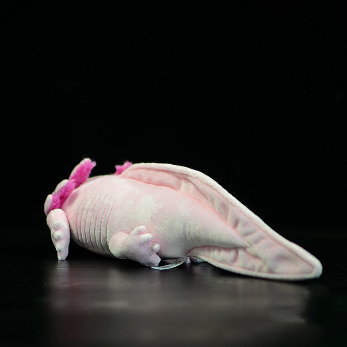 Axolotl plush, yellow colourway