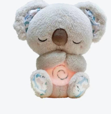 Breathing plush elephant